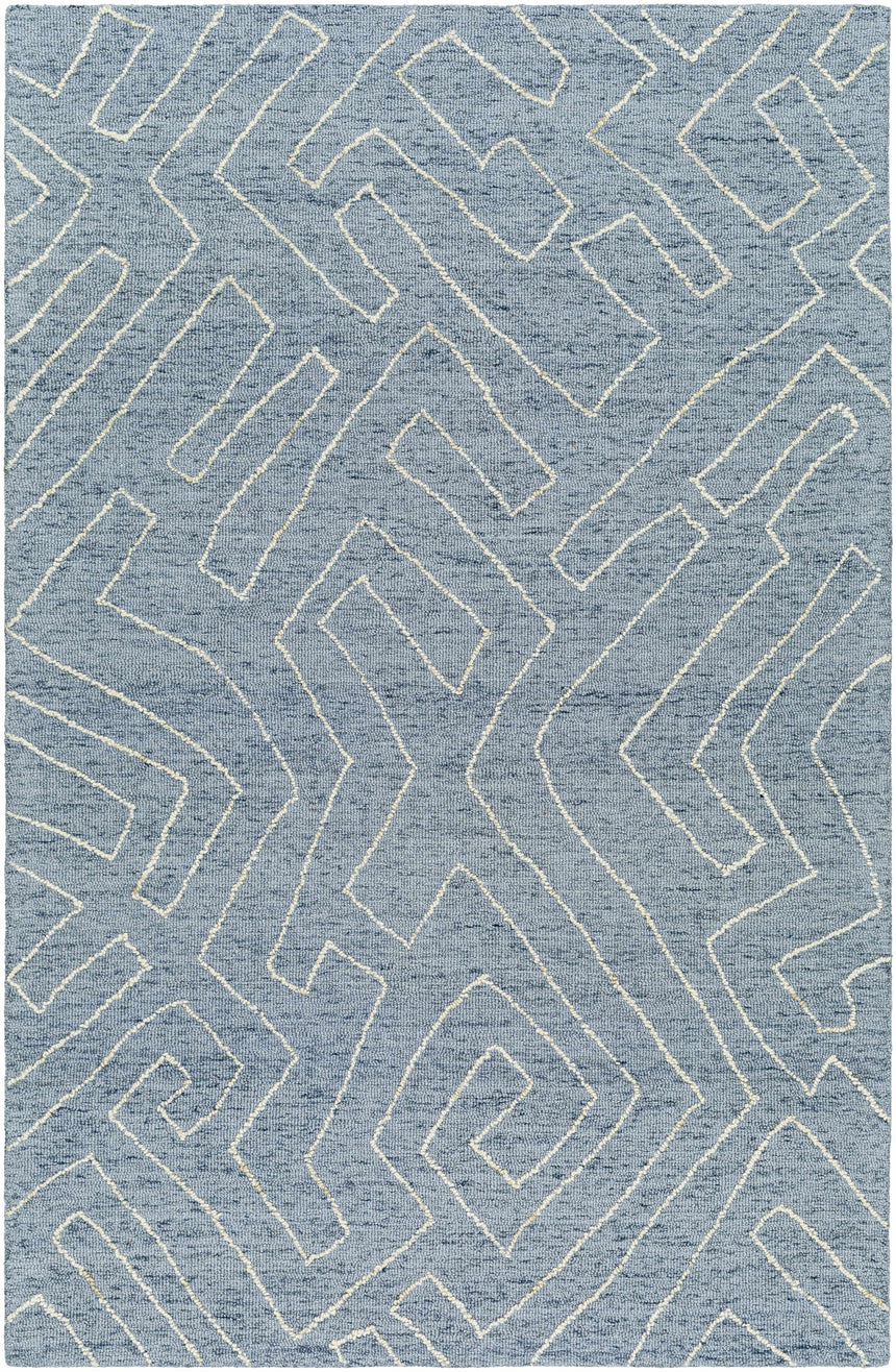 Raffi Slate Blue Area Rug