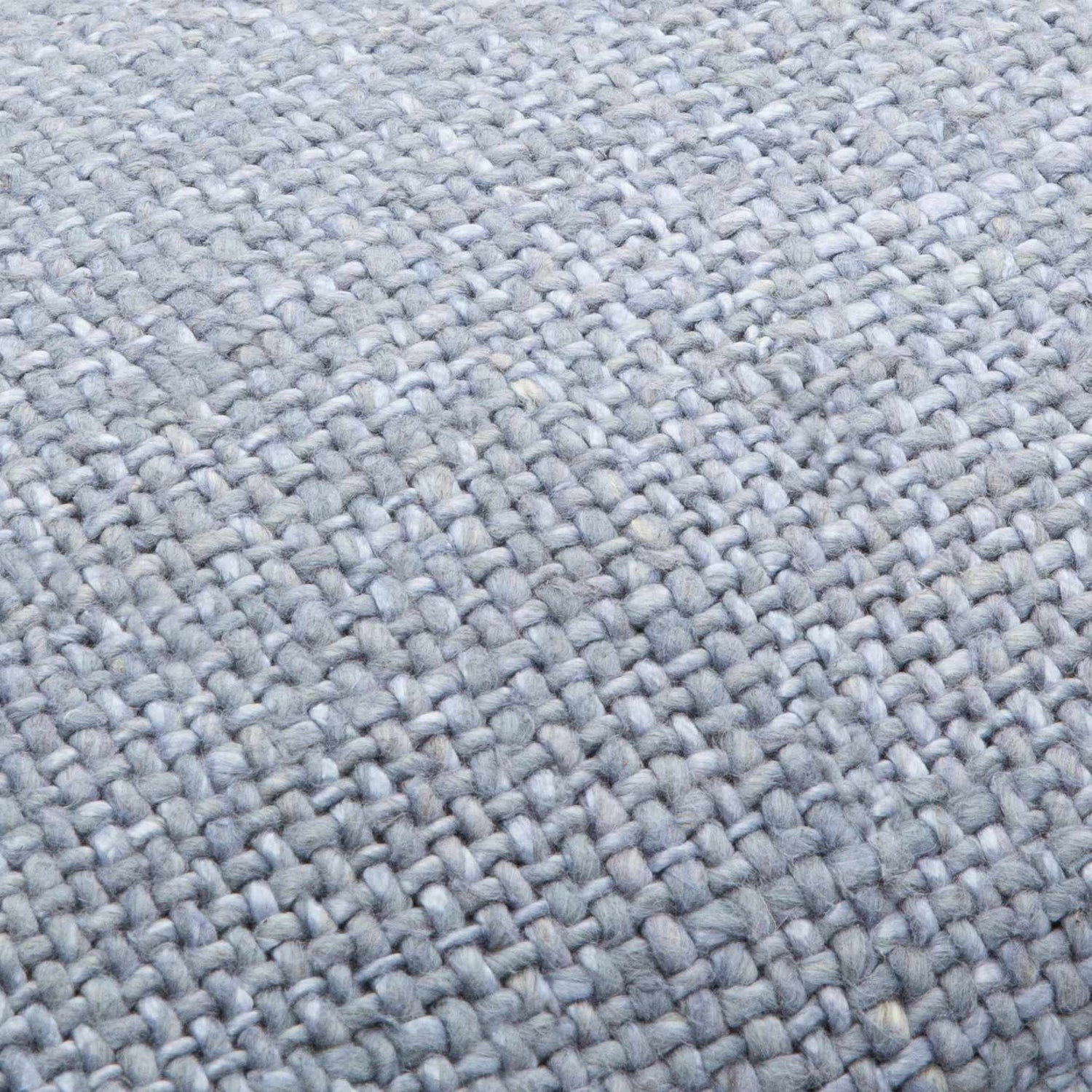 Arno Handmade Blue Square Throw Pillow - Clearance