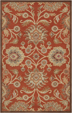 Conesus Hand Tufted Rust Carpet -  Clearance