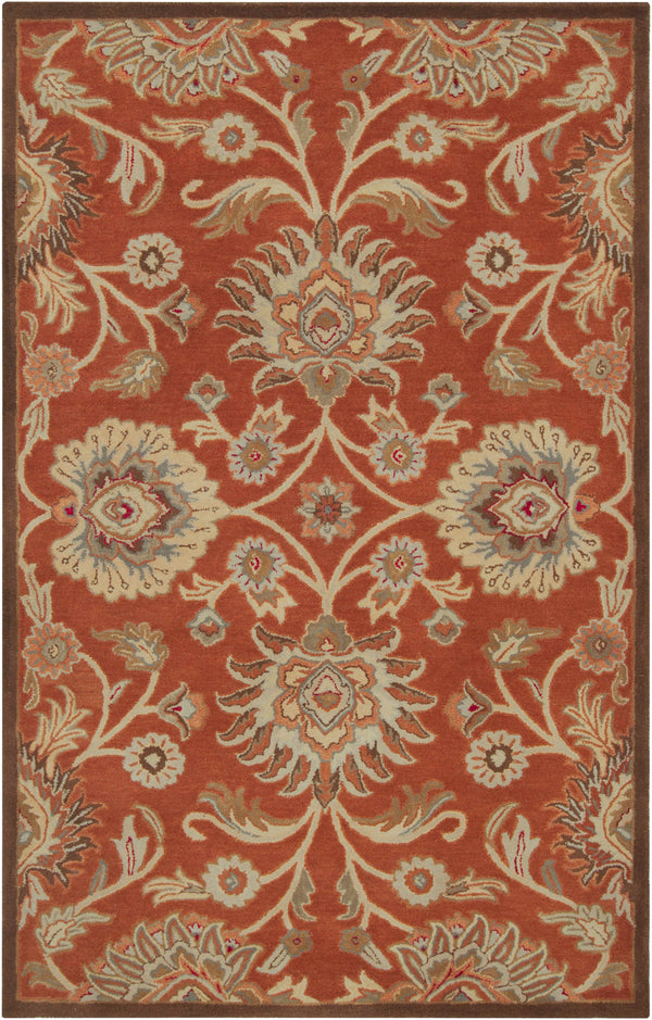 Conesus Hand Tufted Rust 1062 Area Rug - Clearance