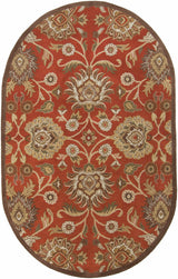 Conesus Hand Tufted Rust 1062 Area Rug - Clearance