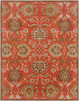 Conesus Hand Tufted Rust 1062 Area Rug - Clearance