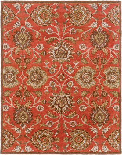 Conesus Hand Tufted Rust Carpet -  Clearance