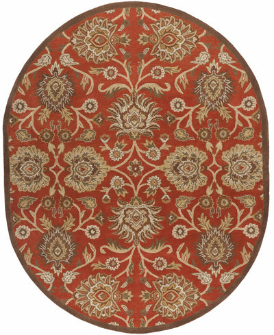 Conesus Hand Tufted Rust Carpet -  Clearance