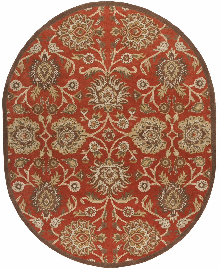 Conesus Hand Tufted Rust 1062 Area Rug - Clearance