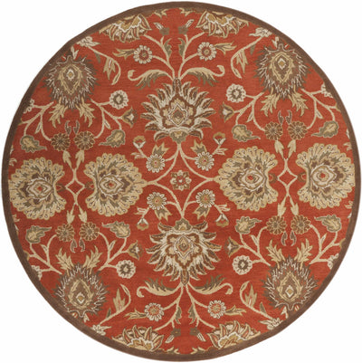 Conesus Hand Tufted Rust Carpet -  Clearance