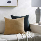 Rawya Tan Throw Pillow