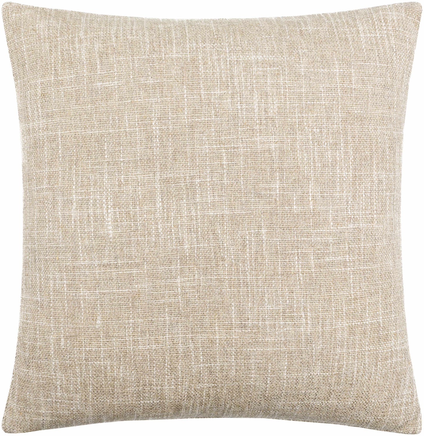 Rapha Beige Throw Pillow