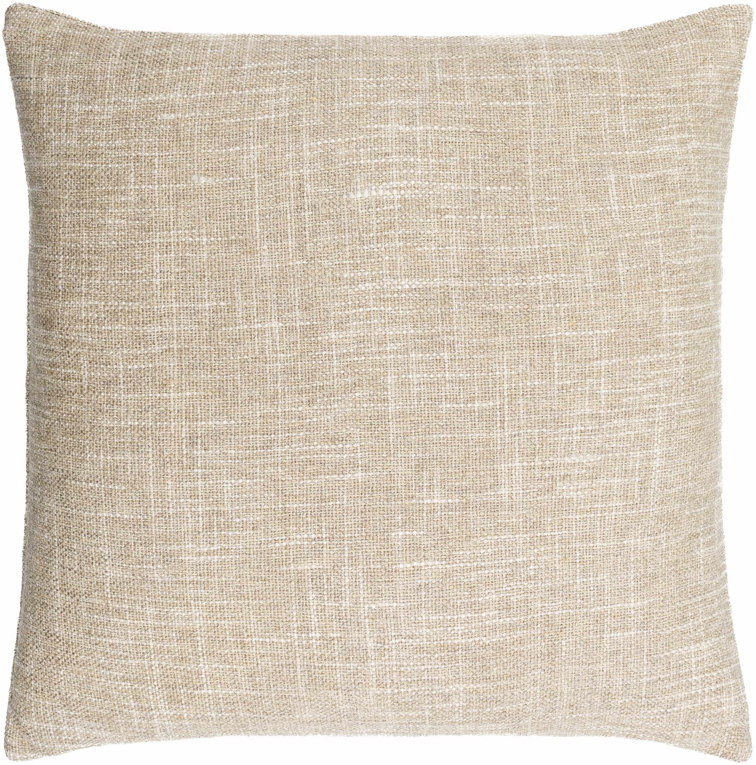 Rapha Beige Throw Pillow