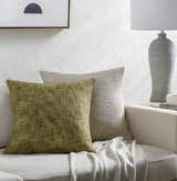 Rapha Olive Throw Pillow