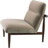 Roncobello Dark Brown Accent Chair
