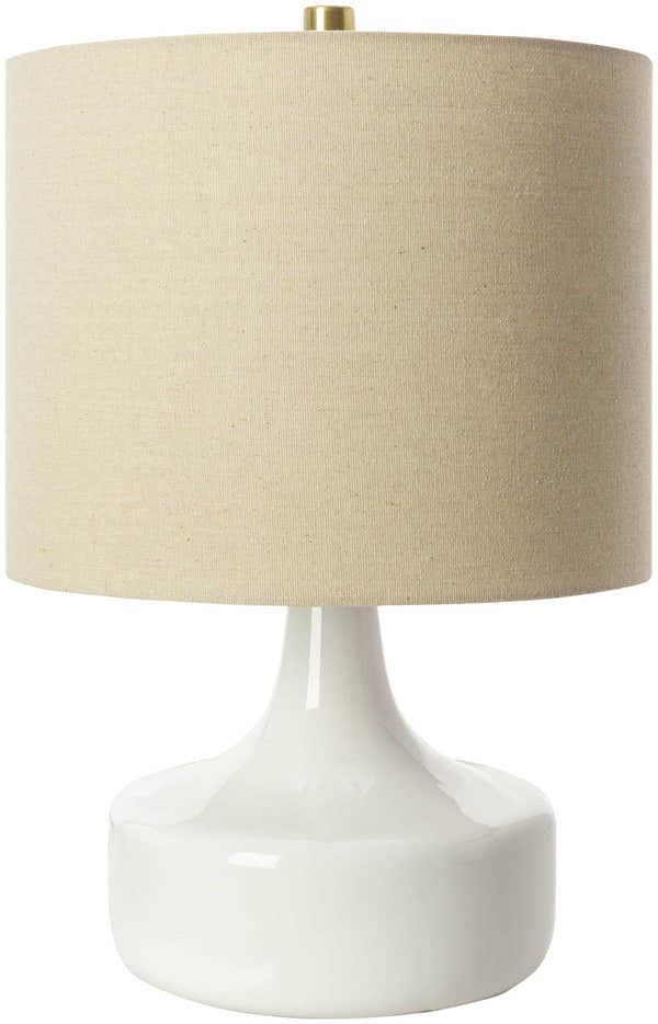 Astrakhan White Table Lamp