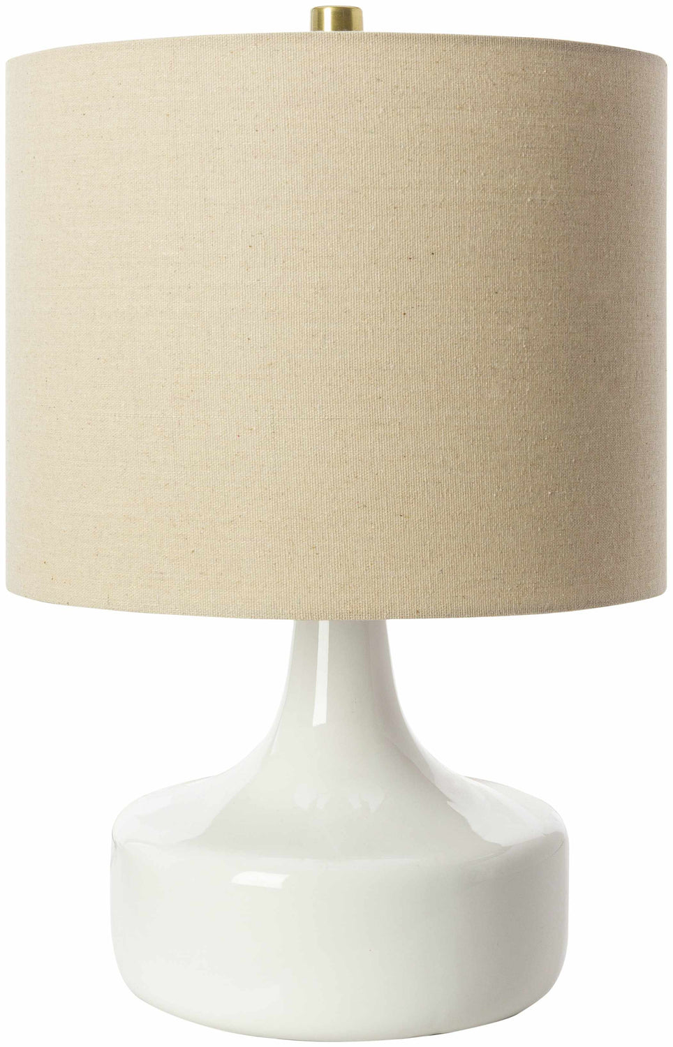 Astrakhan White Table Lamp