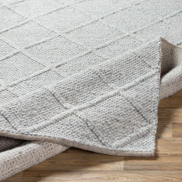 Syosset Cream Trellis Wool&Viscose Area Rug