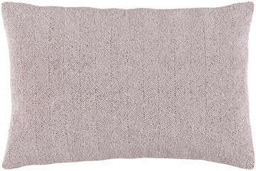 Ruthville Lavender Textured Cotton Throw Pillow - Clearance