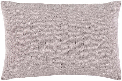 Ruthville Lavender Textured Cotton Throw Pillow - Clearance