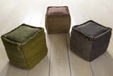Riederich Charcoal Pouf - Clearance