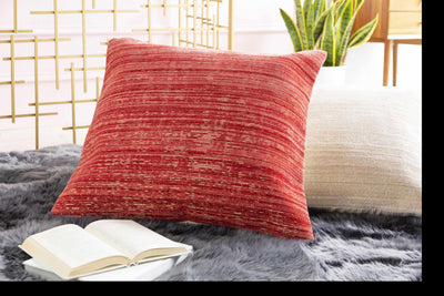 Riverbank Red Gradient Square Throw Pillow - Clearance