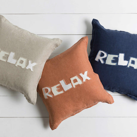 Sarepta Beige Relax Accent Pillow - Clearance