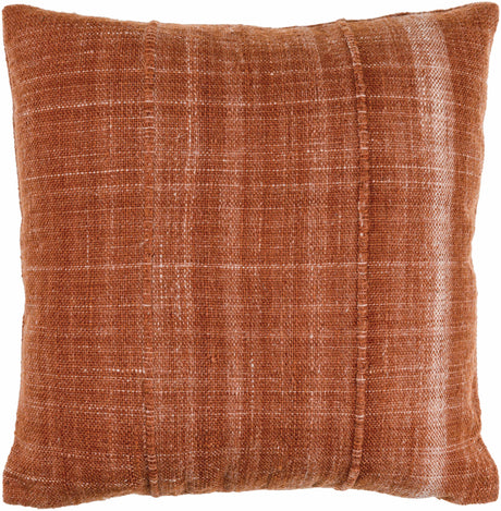 Rasha Dark Red Throw Pillow