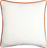 Rxakse Cream Solid Wool Throw Pillow