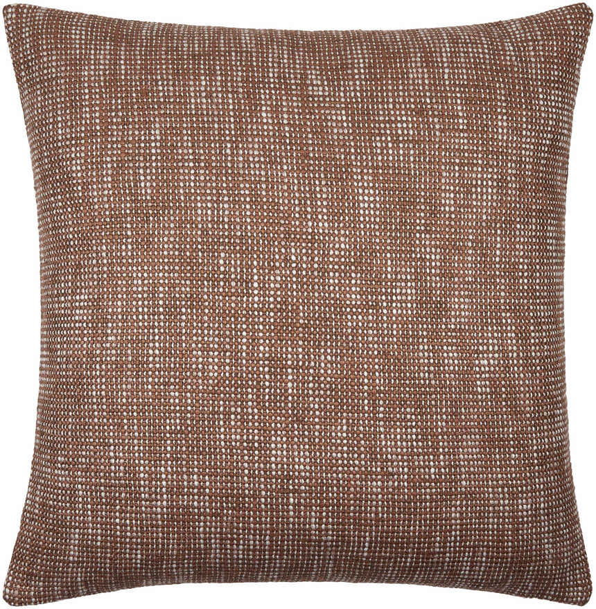 Rossa Dark Red Throw Pillow