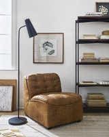 Montacuto Black Floor Lamp