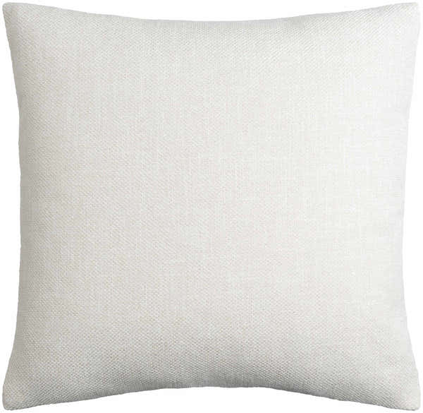Reijo White Linen Look Accent Pillow - Clearance