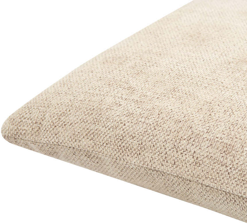 Reijo Tan Linen Look Accent Pillow - Clearance