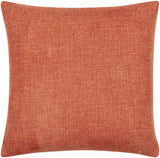 Reijo Terracotta Linen Look Accent Pillow