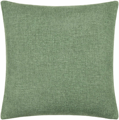 Reijo Green Linen Look Accent Pillow