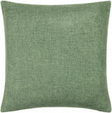 Reijo Green Linen Look Accent Pillow