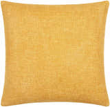 Reijo Mustard Linen Look Accent Pillow