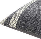 Radka Charcoal Throw Pillow - Clearance