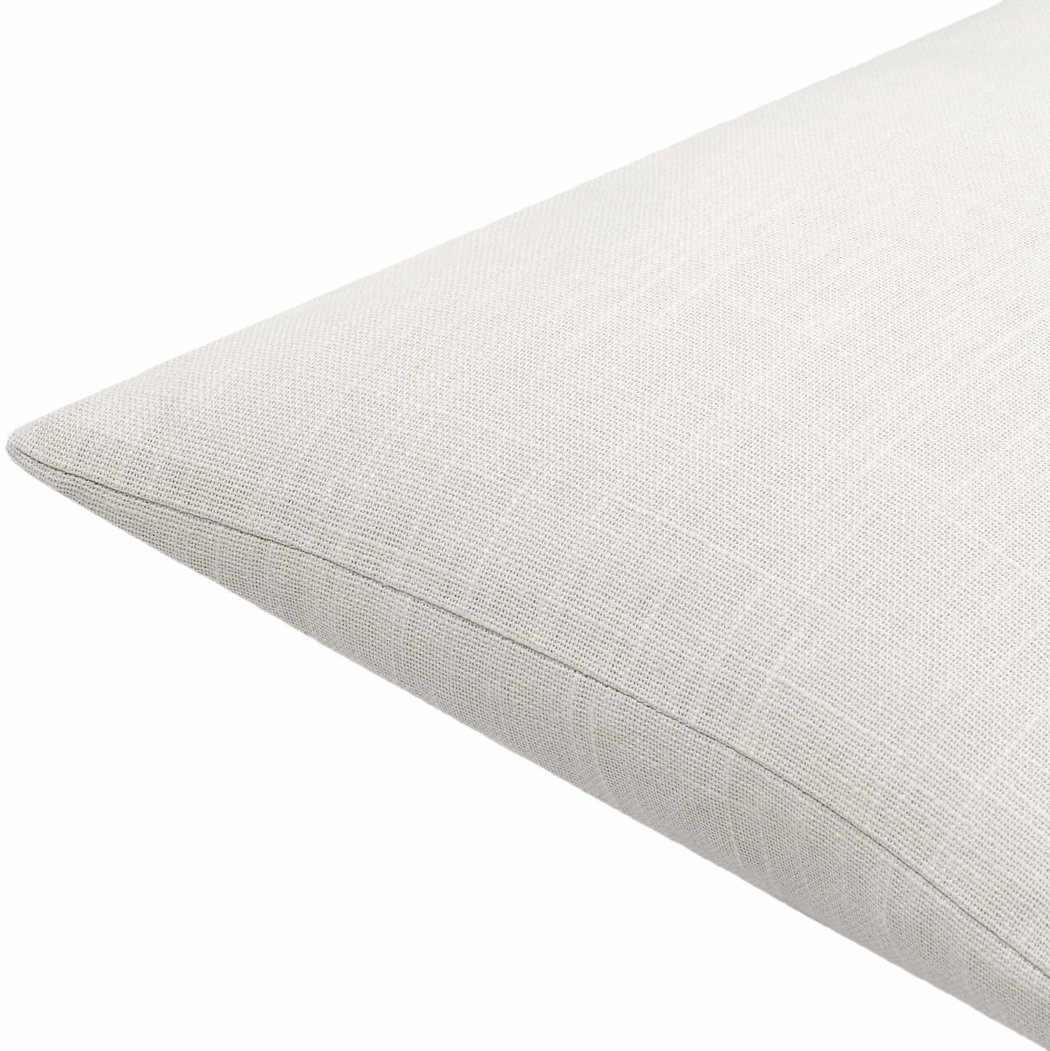 Royce Ivory Textured Throw Pillow