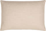 Royce Tan Textured Throw Pillow - Clearance