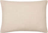 Royce Tan Textured Throw Pillow - Clearance