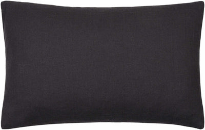 Royce Black Textured Accent Pillow