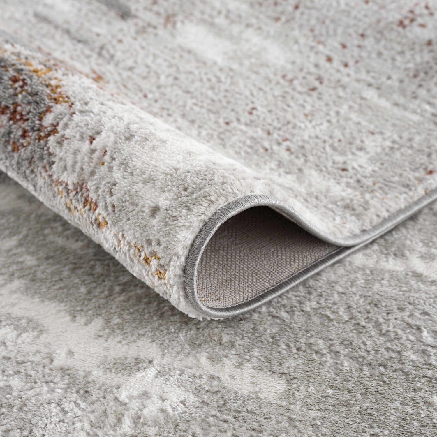 Live Marble Gray Area Rug