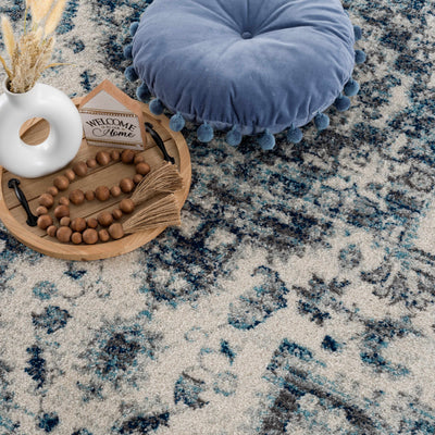 Istanbullu Blue Area Carpet - Clearance