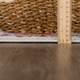 Istanbullu Blue & Orange Area Rug - Clearance