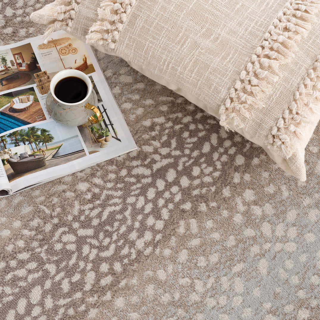 Pointblank Tan Leopard Print Rug – Boutique Rugs