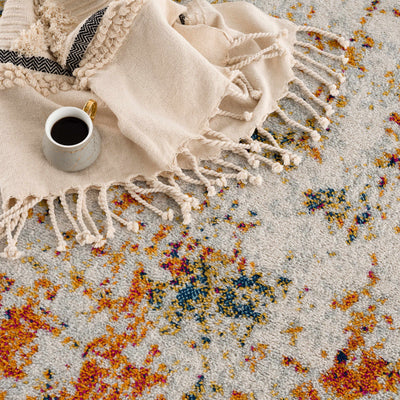 Rustic Orange Area Carpet - Limited Edition