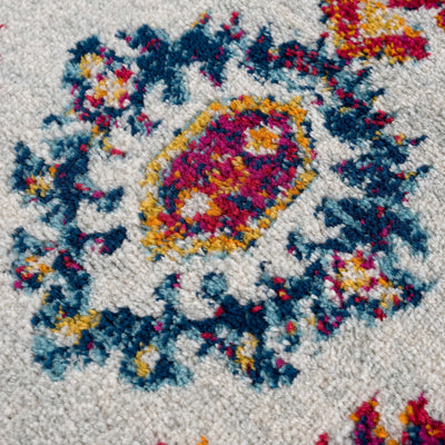 Istanbul Colorful Medallion Area Rug - Clearance