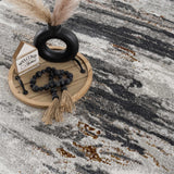 Live Marble Gray Area Rug