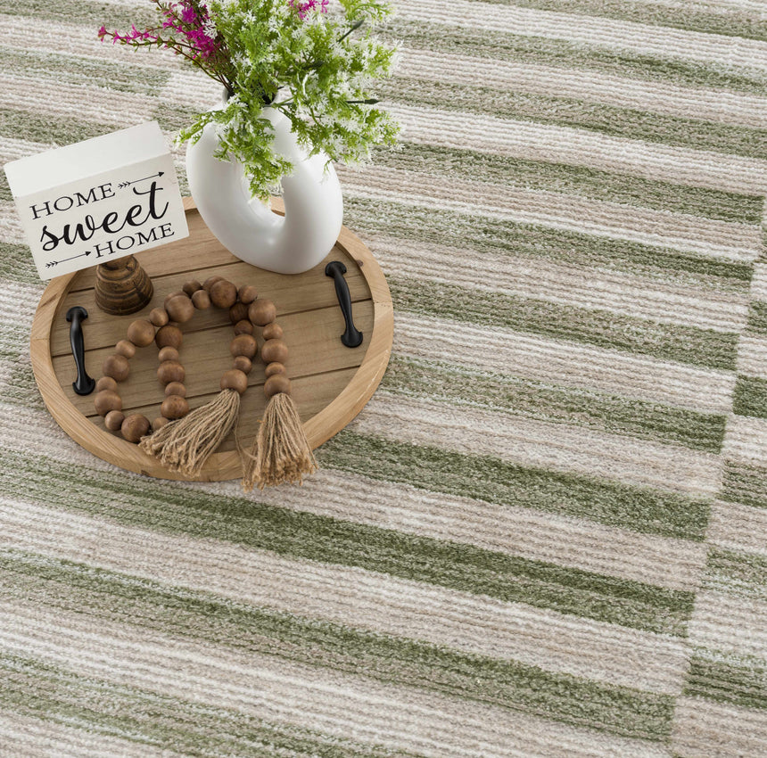 Liverpool Broken-Striped Area Rug