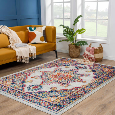 Istanbul Colorful Medallion Area Rug - Clearance