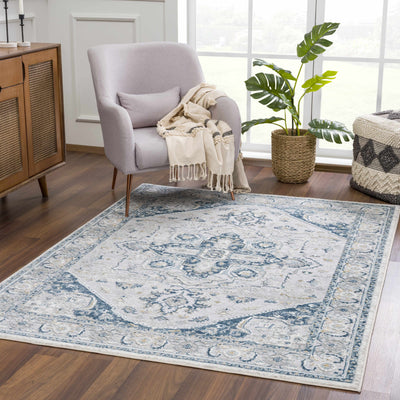 Liverpool Blue Area Rug - Clearance