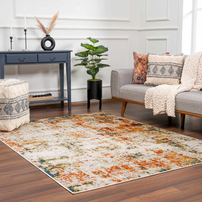 Rustic Orange Area Carpet - Limited Edition