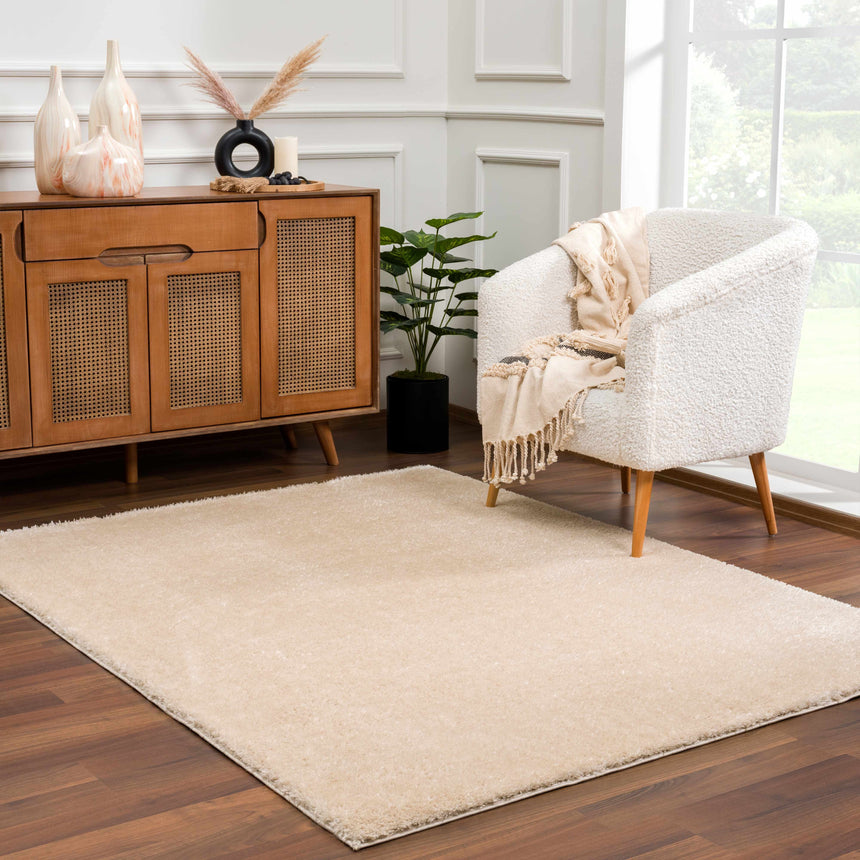 Heavenly Dark Beige Area Rug - Clearance